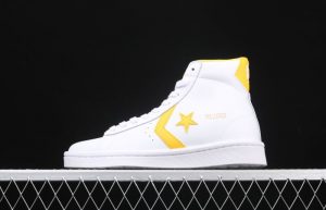 Converse Pro Leather Mid Yellow White 166812C 02