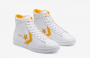 Converse Pro Leather Mid Yellow White 166812C 05