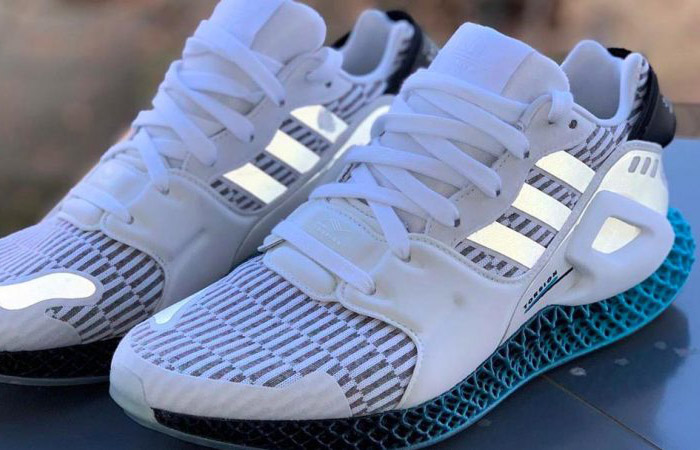 Have A Glimpse Of The adidas Morph 4D "Sky White"