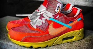 Introduce Yourself With The Off-White Nike Air Max 90 Orange Red 01