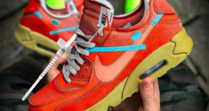 Introduce Yourself With The Off-White Nike Air Max 90 Orange Red 02