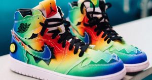 J Balvin Teams Up With Nike For A Chromatic Look Of Air Jordan 1 02
