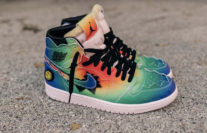 J Balvin Teams Up With Nike For A Chromatic Look Of Air Jordan 1