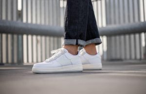 Nike Air Force 1 Low DNA Lucid White CV3040-100 on foot 01