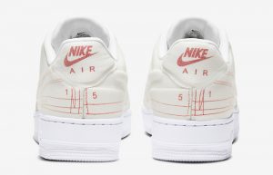 Nike Air Force 1 White University Red CI3445-100 05