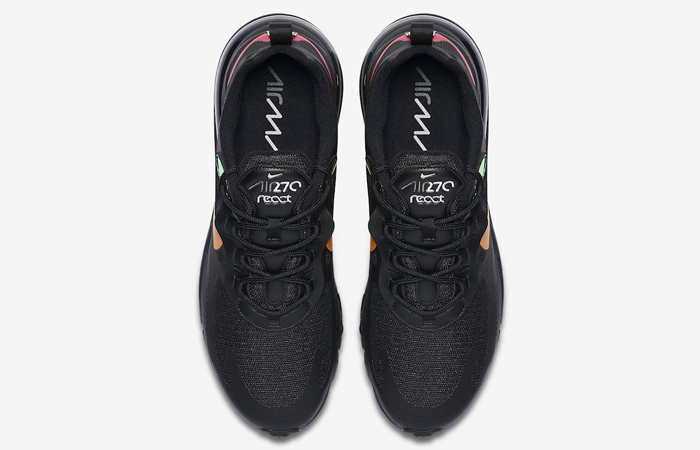 Nike Air Max 270 React Orange Black CV1641-001 - Where To Buy - Fastsole