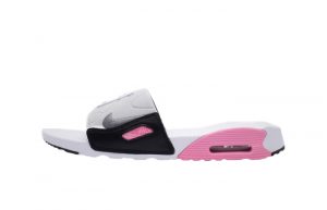 Nike Air Max 90 Slide Grey Pink BQ4635-100 01