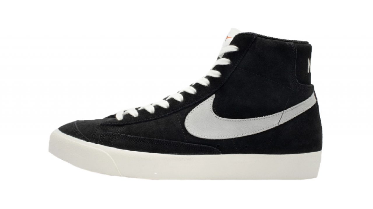 nike blazer mid 77 vintage suede black