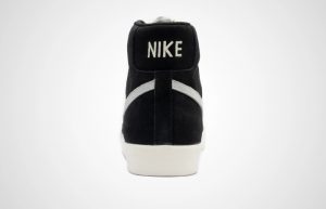 Nike Blazer Mid 77 Black Suede White CW2371-001 04