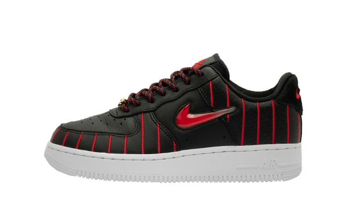 Nike Womens Air Force 1 JEWEL QS Black Red CU6359-001 - Where To Buy ...