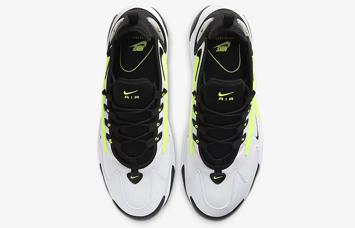 nike zoom 2k white and lime