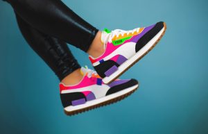 Puma Future Rider Play On Pink Multi 371149-03 on foot 01