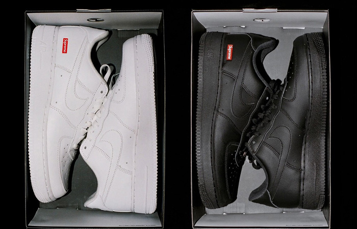 Supreme Officially Announced About The Nike Air Force 1 Low Black And White