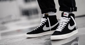 The Look Of Nike Blazer Mid 77 Black Suede White Will Force You To Buy One 01