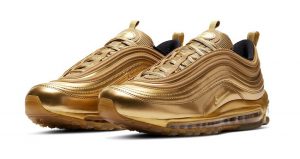 The Luxurious Look Of Nike Air Max 97 Gold Medal You Have Never Seen Before 01