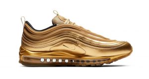 The Luxurious Look Of Nike Air Max 97 Gold Medal You Have Never Seen Before 02