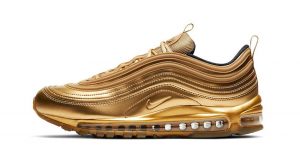 The Luxurious Look Of Nike Air Max 97 Gold Medal You Have Never Seen Before