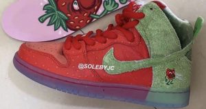 First Look At The Todd Bratrud Nike SB Dunk High Strawberry Cough