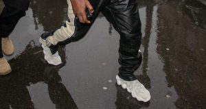 Kanye West Uncovers adidas YEEZY 451 At Paris Fashion Week 01