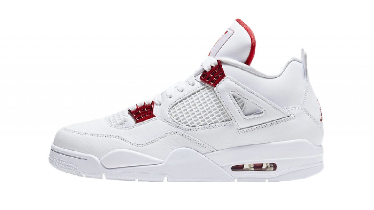 jordan white and red 4s