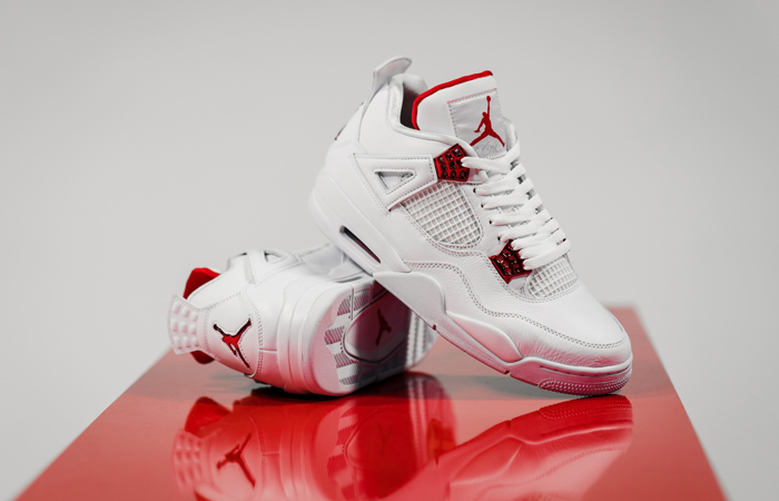 Nike Air Jordan 4 Metallic Pack Red White CT8527-112 07