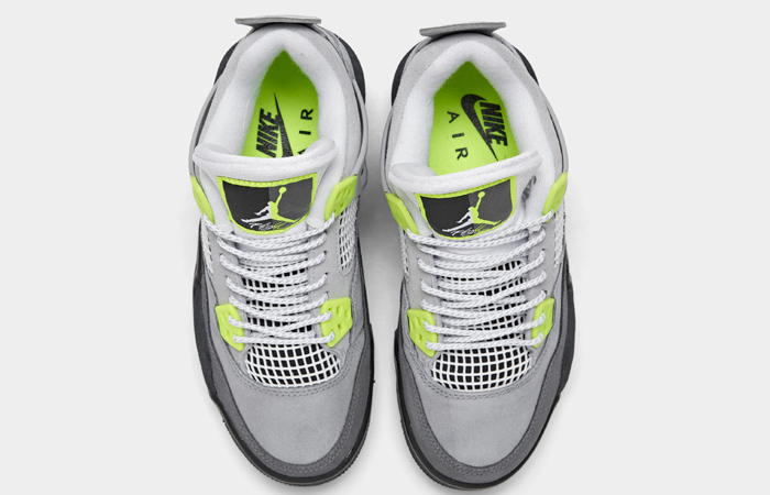 Nike Air Jordan 4 Retro LE Neon Grey CT5342-007 06