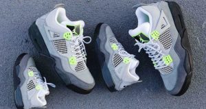 Nike Air Jordan 4 Retro LE Neon Grey Comes As A Family Pack