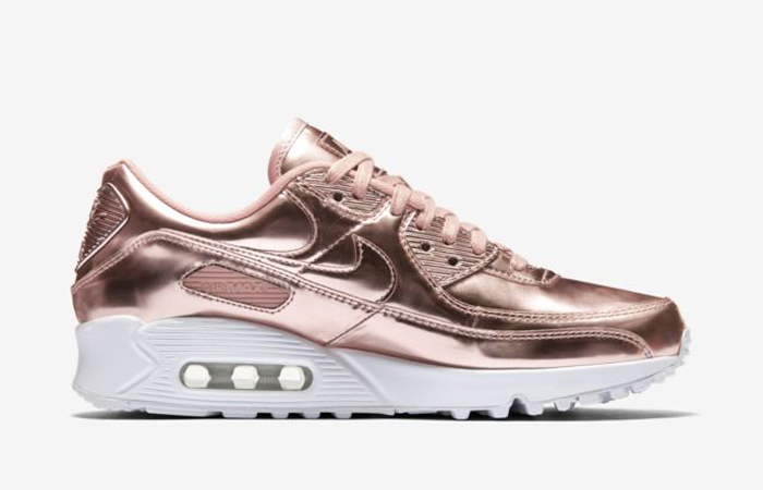 Nike Air Max 90 Metalic Rose Gold CQ6639-600 - Where To Buy - Fastsole