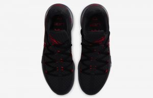 Nike LeBron 17 Low Black Red CD5007-001 05