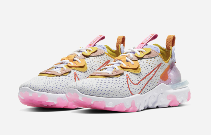 nike react vision pink peach