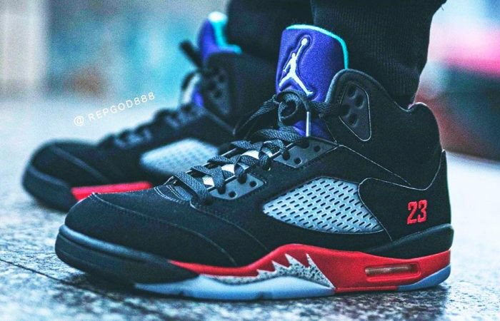 On Foot Look At The Air Jordan 5 Top 3 Fastsole