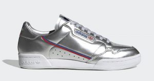 The New adidas Continental 80 Comes With A Metalic Silver Upper