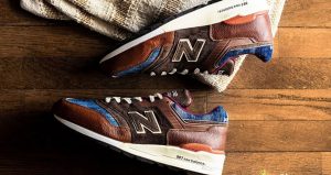 Up Close To The New Balance 997 Brown Leather 01