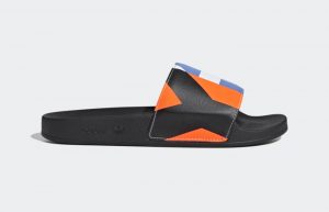 adidas Y-3 Adilette Orange Black FW9743 03