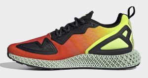 adidas ZX 2K 4D Comes With A Sunset Colour Combination!
