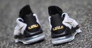 A Detailed Look At The Nike LeBron 17 Low Metallic Black Gold 03