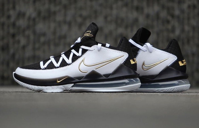 A Detailed Look At The Nike LeBron 17 Low Metallic Black Gold