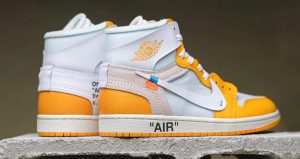 A Detailed Look at the Off-White Air Jordan 1 Canary Yellow 03