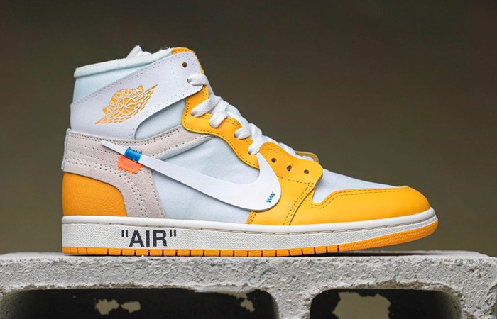 A Detailed Look at the Off-White Air Jordan 1 "Canary Yellow"
