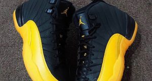 Closer Look At The Air Jordan 12 Retro Black University Gold 01