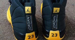 Closer Look At The Air Jordan 12 Retro Black University Gold 02