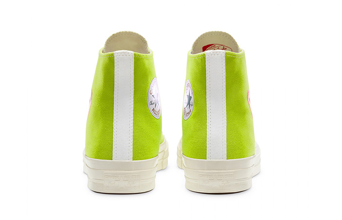 Comme des Garcons Play Converse Chuck Taylor All Star 70 High Lime 05