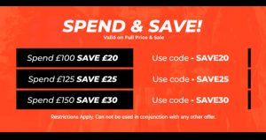 Don't Be Late For Joining Footasylum's SPEND & SAVE Offers!!