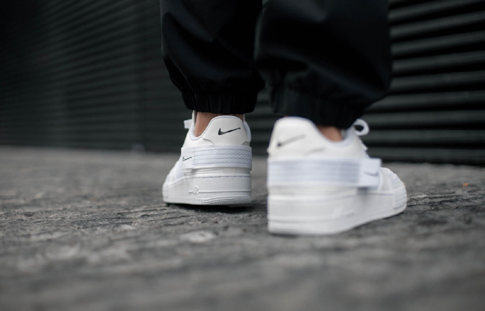 Nike Air Force 1 Type Chalk White CQ2344-101 on foot 03