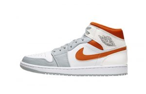 Nike Air Jordan 1 Mid SE Starfish White Orange CW7591-100 01