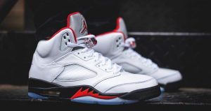 Nike Air Jordan 5 Retro Fire Red White Is The Hottest Releasing Of This Weekend 01