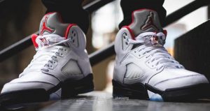 Nike Air Jordan 5 Retro Fire Red White Is The Hottest Releasing Of This Weekend 02