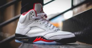 Nike Air Jordan 5 Retro Fire Red White Is The Hottest Releasing Of This Weekend