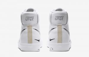 Nike Blazer Mid 77 Black Sketch White CW7580-101 05