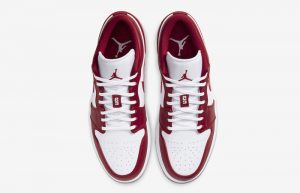 Nike Jordan 1 Low Red White 553558-611 05